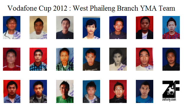 Vodafone Cup 2012 : West Phaileng Branch YMA Team