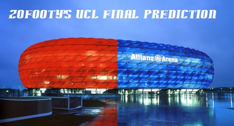 UCL Final Prediction: Match 1 lekah Rs. 500 i hlawh thei dawn e