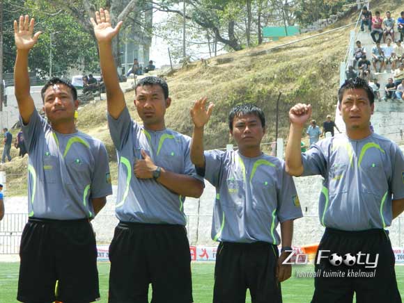 MPL Playoff : Referee Board-in MPL Playoff inpuahchahna atan Copper Test an buatsaih