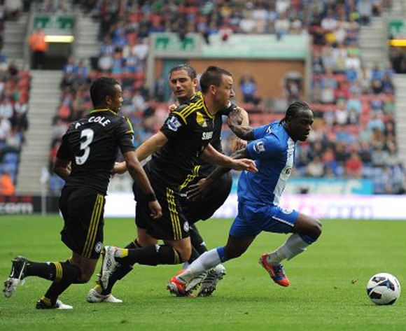 Chelsea player thar ber tur Victor Moses