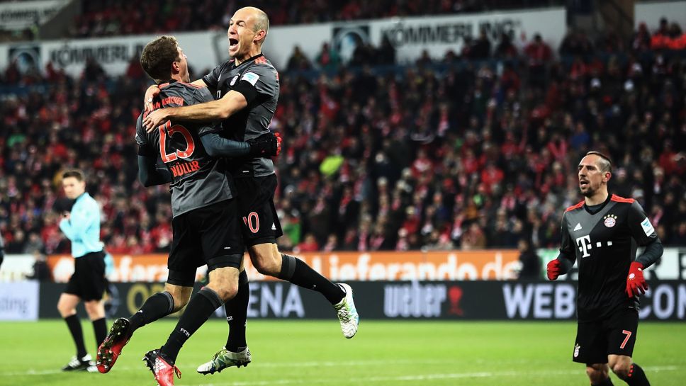 Bayern tan Robben leh Lewandowski